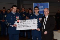 remise du don a Terre Fraternite