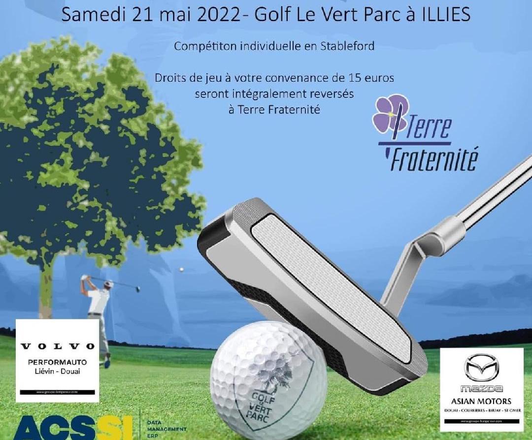 Trophée de golf Terre Fraternité à Illies (59) (21 mai 2022)