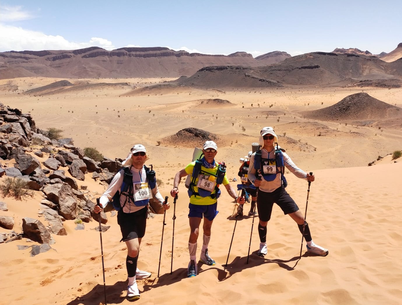 Bravo aux marathoniens des sables (avril 2022)