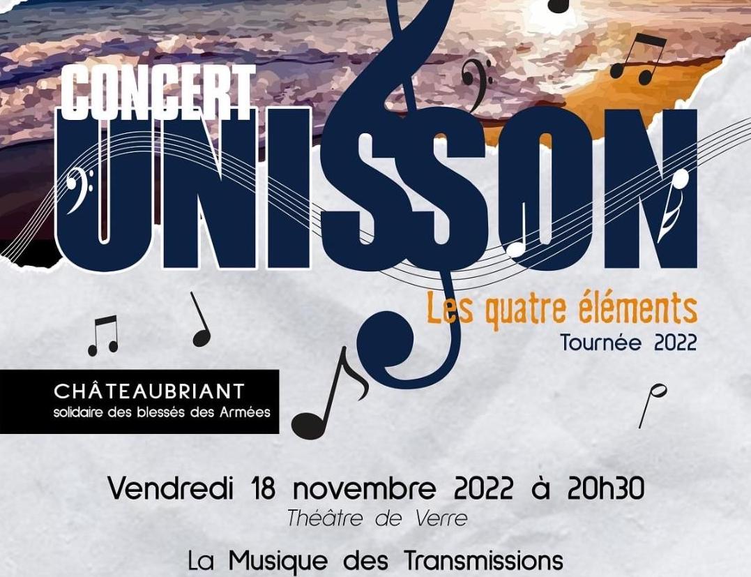 Concert Unisson à Châteaubriant (18 novembre 2022)