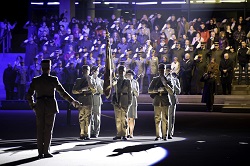 L’adjudant Travadon, invité d’honneur de l’ENSOA le 19 décembre 2013