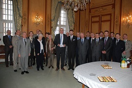 Remise de chèque des « cavaliers de réserve » de Saumur