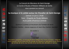 Concert « La musique et le soldat autour du Chevalier de Saint George »