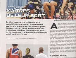 Les Invictus Games dans Terre Information Magazine