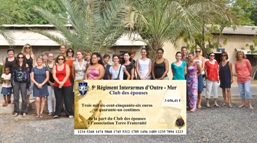 Les épouses du 5ème RIAOM soutiennent Terre Fraternité (11 décembre 2014)