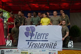 Paratriathlon international de Besançon organisé par le porte-fanion de Terre Fraternité (24 juin 2015)