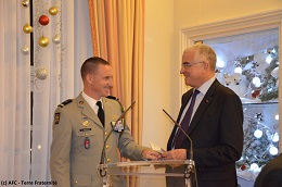 Remise de don du 13ème régiment du génie (30 novembre 2015)