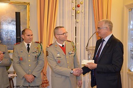 Remise de don du CSA Lyautey du 1er régiment de spahis (30 novembre 2015)