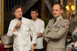 Présentation du Projet Oméga de la CABAT chez le Chef Guy Martin (décembre 2015)