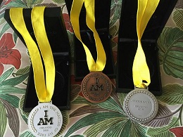 Les médailles du caporal-chef Michael C. aux Invictus Games (mai 2016)
