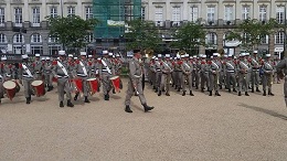 La Musique de la Légion étrangère joue pour les blessés des armées (24 mai 2016)