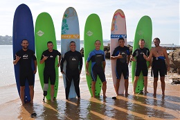 Stage mer et blessure – 3ème journée – surf, pirogue hawaïenne et sauvetage en mer (21 septembre 2016)