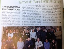 Le séminaire des fratries dans le Terre Information Magazine de mars 2017