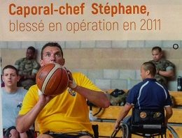 Le caporal-chef Stéphane dans Terre Information Magazine (juillet 2017)