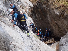 CReBAT 14 – mercredi – canyoning (1er septembre 2017)