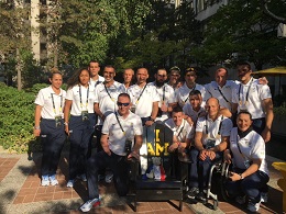 L’équipe de France aux Invictus Games (septembre 2017)