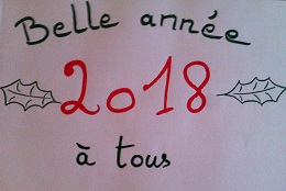 Bonne année 2018 !