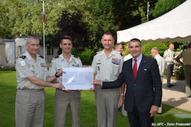 Remise de chèque du CDEC (8 juillet 2021)