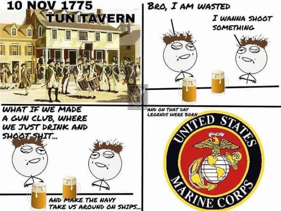 Happy birthday to the US Marine Corps (10 novembre 2021)