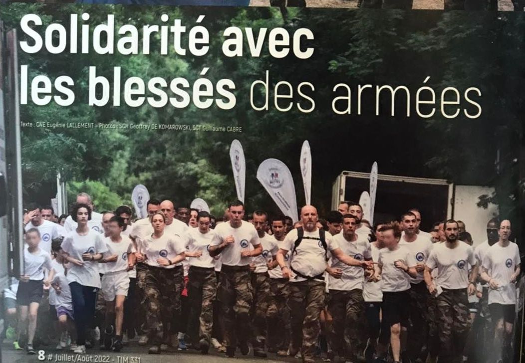 L’opération #avecnosblessés dans le TIM de juillet-août