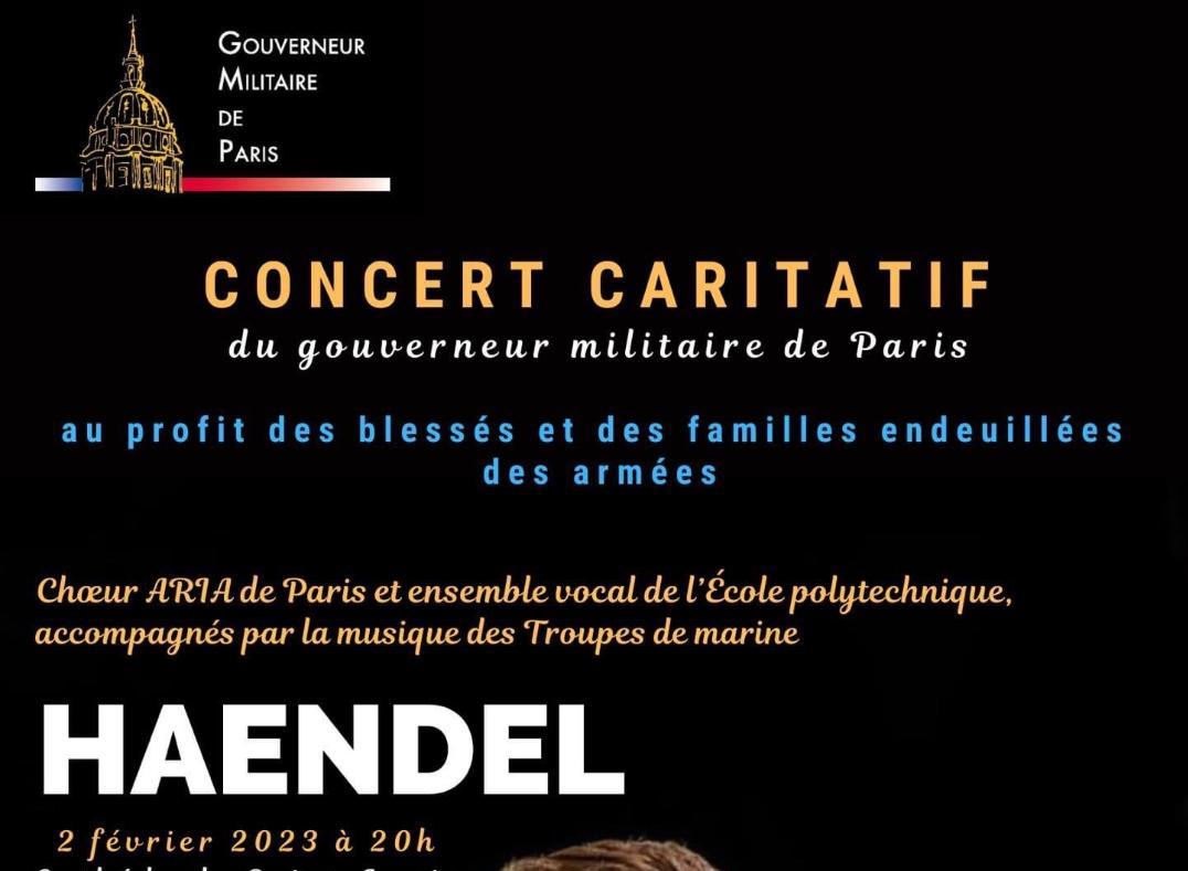 Concert du Gouverneur militaire de Paris (2 février 2023)