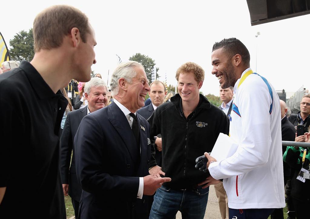 Quand Roi Charles III, encore Prince de Galles, rencontrait des athlètes français (6 mai 2023)