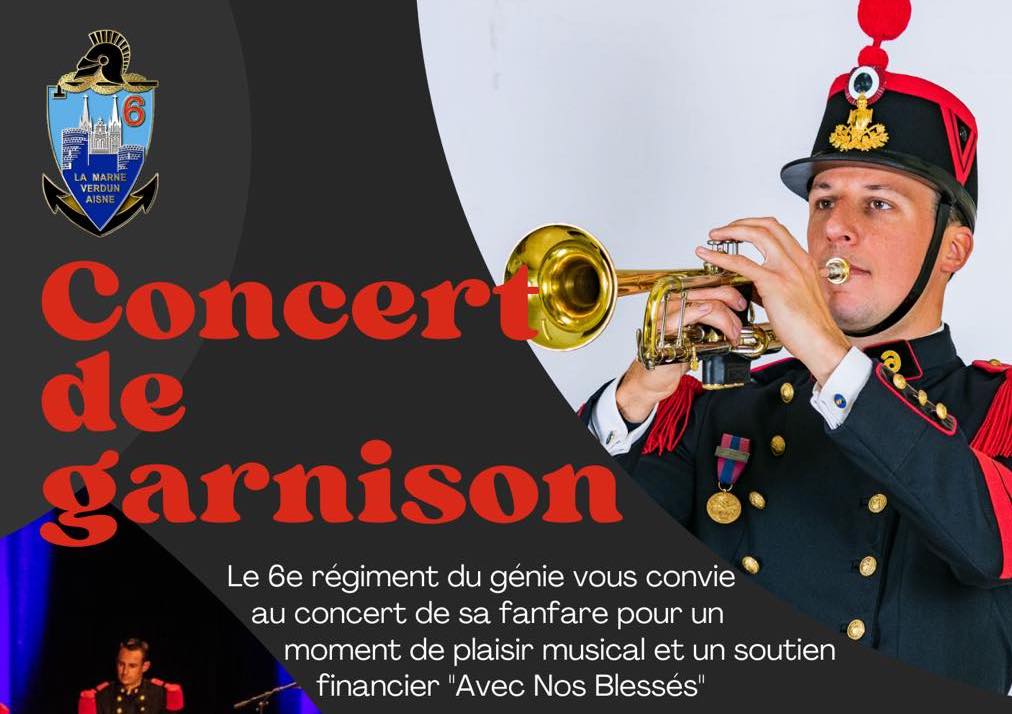 Concert du 6e RG à Angers (23 mai 2023 à 20h30)