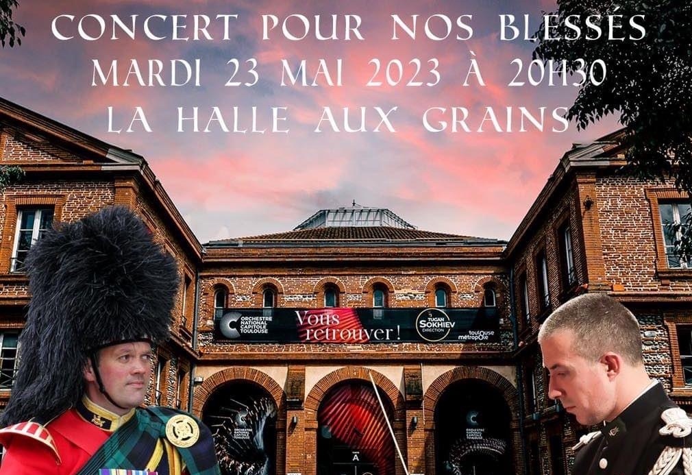 Concert de la Musique des Parachutistes à Toulouse (23 mai 2023 à 20h30)