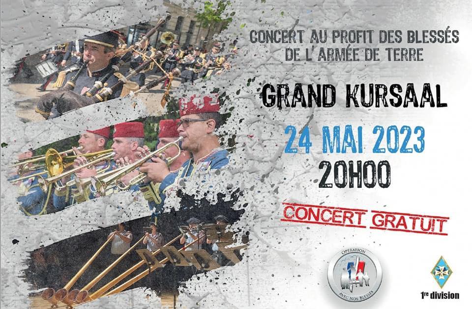 Concert de la 1ère Division à Besançon (24 mai 2023 à 20h00)