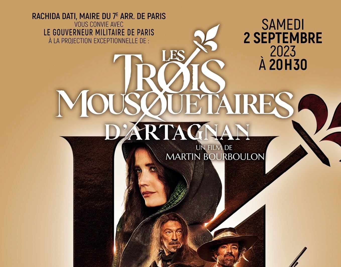 Les Trois Mousquetaires aux Invalides (2 septembre 2023 – 20h30)