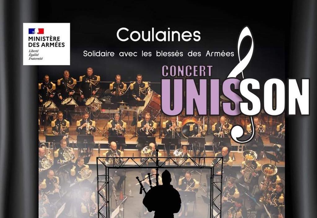 Concert Unisson à Coulaines le 29 septembre à 20h30